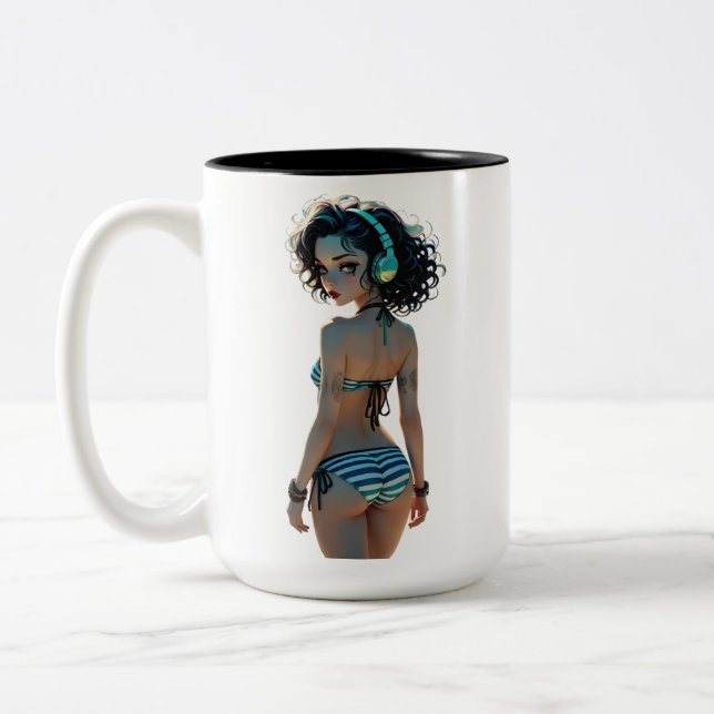 Tasse 2 Couleurs 07A Dollz par : Svace - Série 01 (Gauche)