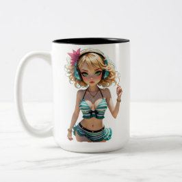 Tasse 2 Couleurs 08A Dollz par : Svace - Série 01
