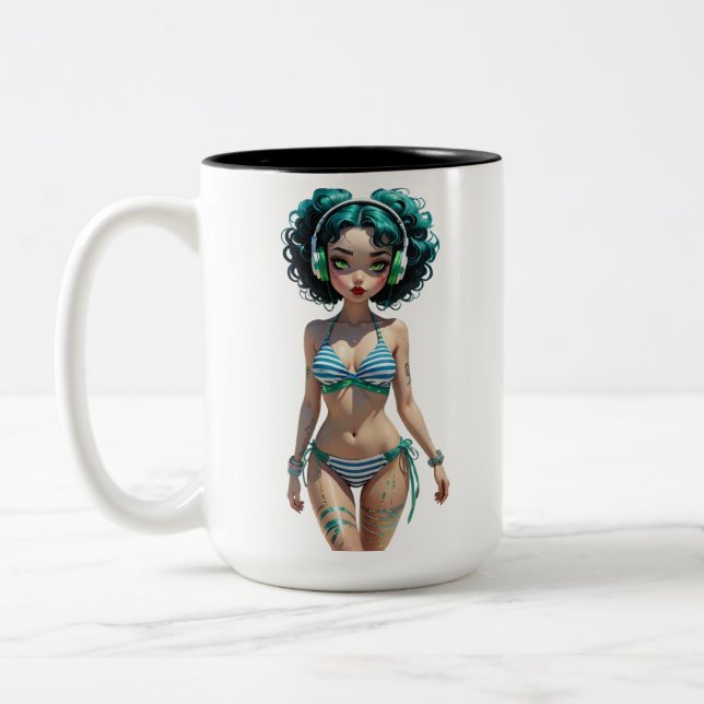Tasse 2 Couleurs 09A Dollz par : Svace - Série 01 (Gauche)
