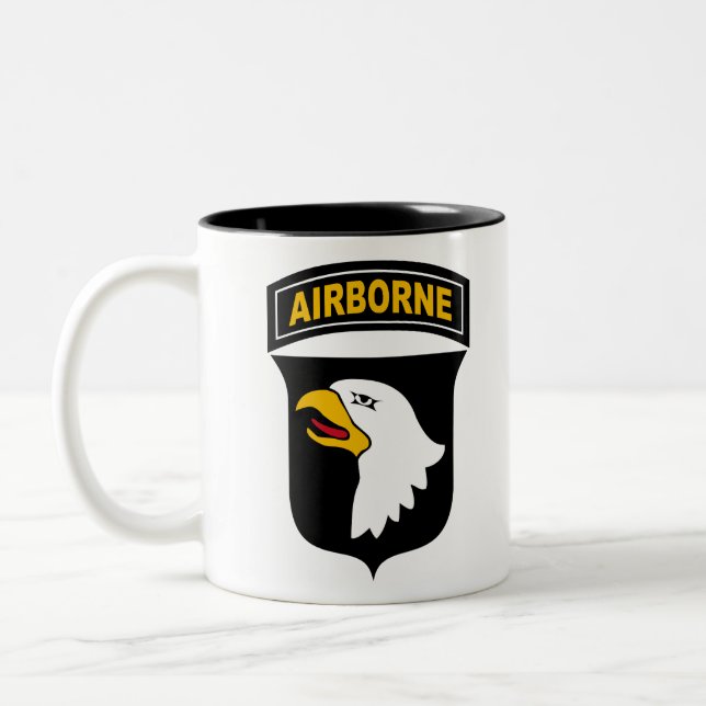 Tasse 2 Couleurs 101st Airborne Division (Gauche)