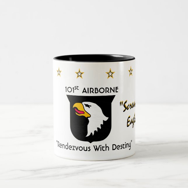 Tasse 2 Couleurs 101st Division aéroportée (Centre)
