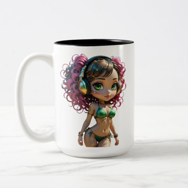 Tasse 2 Couleurs 11A Dollz par : Svace - Série 01 (Gauche)
