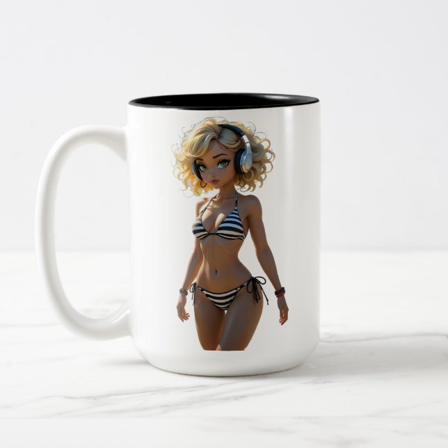 Tasse 2 Couleurs 14A Dollz par : Svace - Série 01 (Gauche)