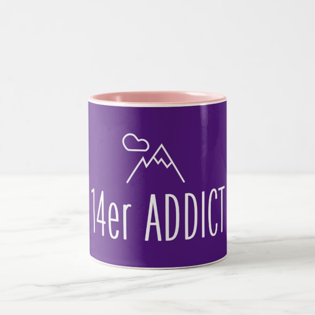 Tasse 2 Couleurs 14er Addict (Centre)