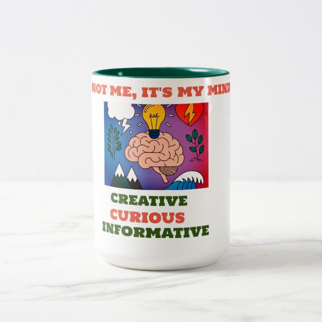 Tasse 2 Couleurs 15 oz. (Centre)