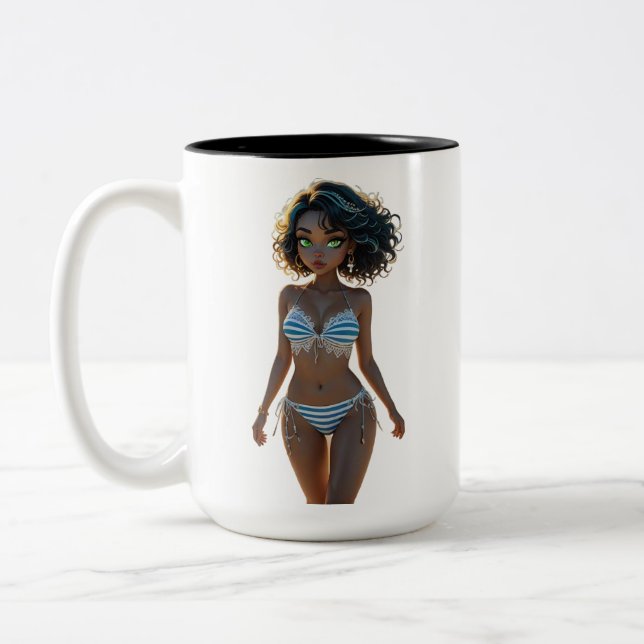 Tasse 2 Couleurs 15A Dollz par : Svace - Série 01 (Gauche)