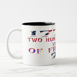 Tasse 2 Couleurs 1776 à 2026 : 250 Ans de liberté
