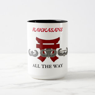 TASSE 2 COULEURS 187E RAKASANS D'INFANTERIE 