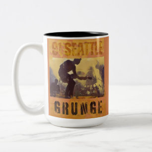 Tasse 2 Couleurs 1991 Seattle Grunge Bands