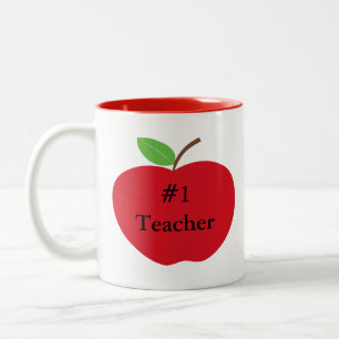 Tasse 2 Couleurs #1 Musique de pomme enseignant