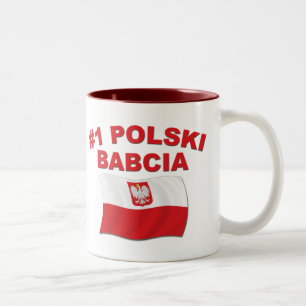 Tasse 2 Couleurs #1 Polski Babcia