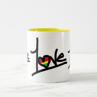 Tasse 2 Couleurs 1Love