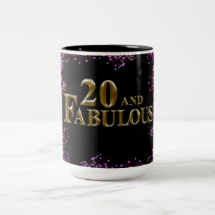 Tasse 2 Couleurs 20e Anniversaire
