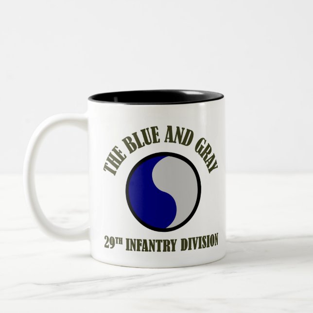 Tasse 2 Couleurs 29ème Division d'infanterie (Gauche)