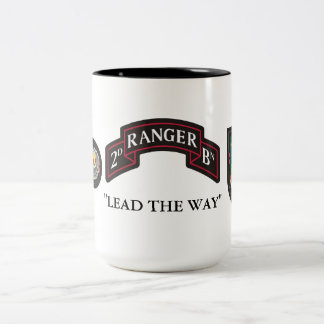 TASSE 2 COULEURS 2E BATTALION 75E RANGER REGIMENT