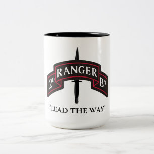 TASSE 2 COULEURS 2E BATTALION 75E RANGER REGIMENT 