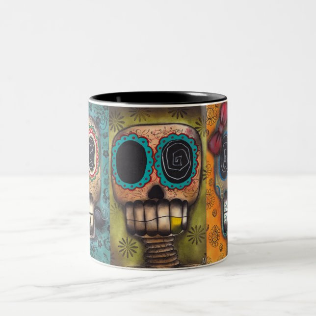 Tasse 2 Couleurs 3 squelettes (Centre)