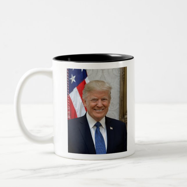 Tasse 2 Couleurs 45 le Président Donald Trump (Gauche)