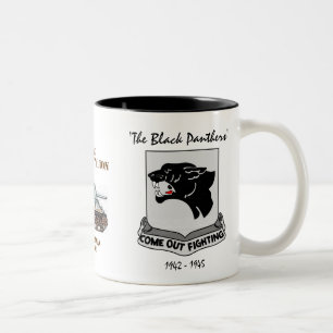 Tasse 2 Couleurs 761st BATAILLON de RÉSERVOIR, PANTHÈRES NOIRES, 