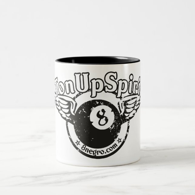 Tasse 2 Couleurs 8negro ailes effiloche (Centre)