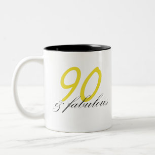 Tasse 2 Couleurs 90 et fabuleux