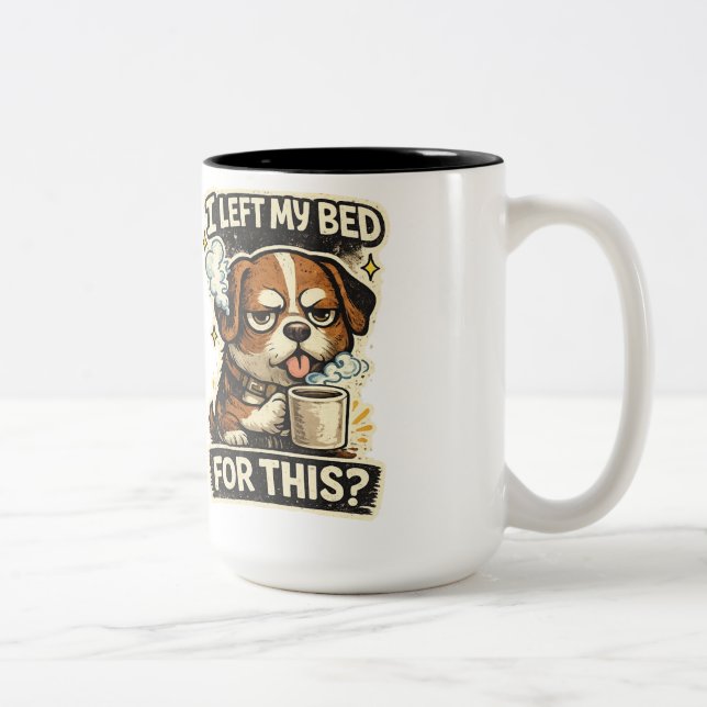 Tasse 2 Couleurs A cup for dog lovers (Droit)