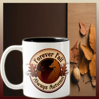 Tasse 2 Couleurs À Jamais Chute, Toujours Renard Automne