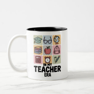 Tasse 2 Couleurs À l'ère de mon enseignement, vie d'enseignant en m