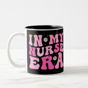 Tasse 2 Couleurs À Mon Époque Infirmière, Drôle Cadeau Infirmière