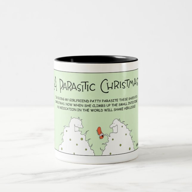 Tasse 2 Couleurs A Parasite Christmas (Centre)