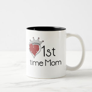 Tasse 2 Couleurs Ă?re fois maman de princesse