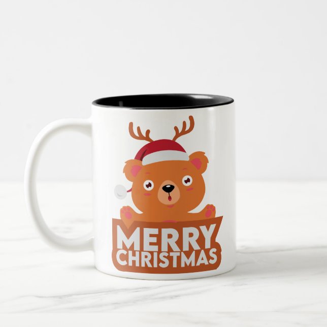 Tasse 2 Couleurs A Very Merry Christmas (Gauche)