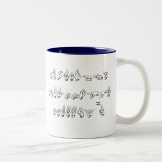 Tasse 2 Couleurs ABC attaquent