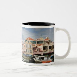 Tasse 2 Couleurs ABC Islands, CURACAO, Willemstad : Punda,