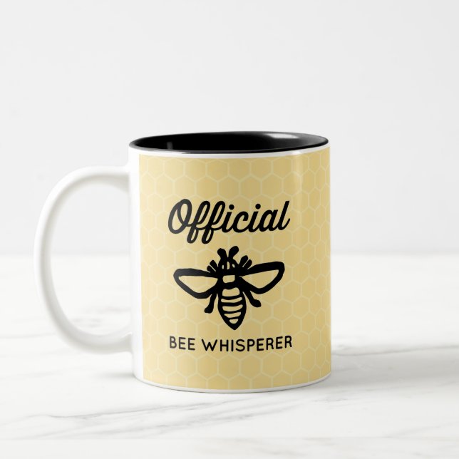 Tasse 2 Couleurs Abeille (Gauche)