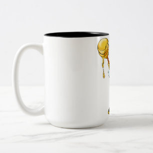 Tasse 2 Couleurs abeilles, nature, photos de miel