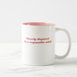 Tasse 2 Couleurs Abilement déguisé en tant qu'adulte responsable