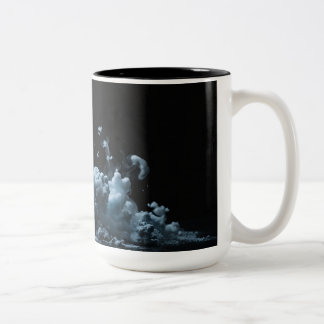 Tasse 2 Couleurs Abstraite de fumée noire et tha