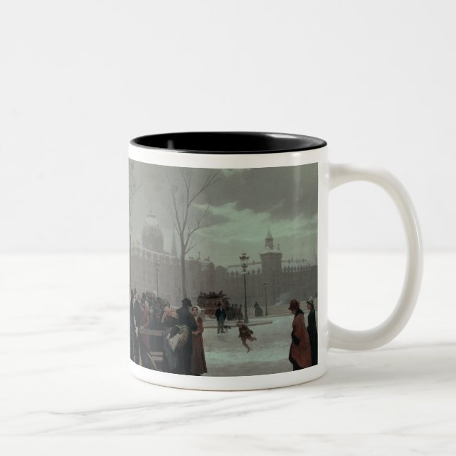Tasse 2 Couleurs Accident d'autobus de Paris (Droit)
