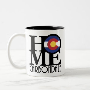 Tasse 2 Couleurs ACCUEIL Carbondale Colorado 11oz