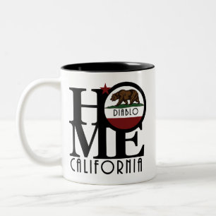 Tasse 2 Couleurs ACCUEIL Diablo California 11oz