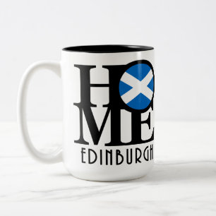 Tasse 2 Couleurs ACCUEIL Édimbourg Ecosse 15oz