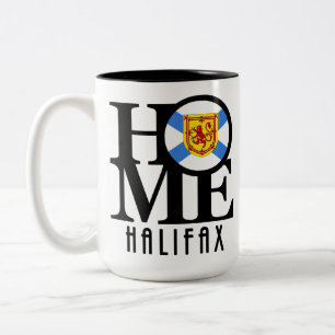 Tasse 2 Couleurs ACCUEIL Halifax Nouvelle-Écosse 15oz