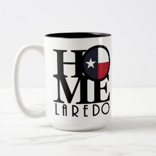 Tasse 2 Couleurs ACCUEIL Laredo Texas 15oz