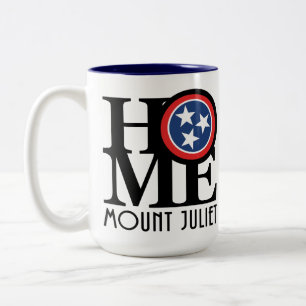 Tasse 2 Couleurs ACCUEIL Mont Juliet 15oz