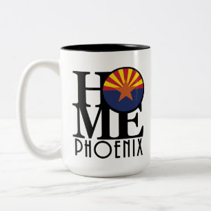 Tasse 2 Couleurs ACCUEIL Phoenix Arizona 15oz