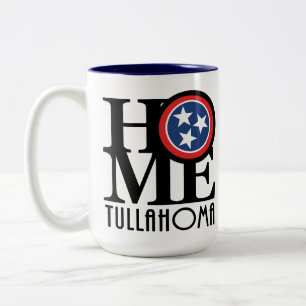Tasse 2 Couleurs ACCUEIL Tullahoma Tennessee 15oz