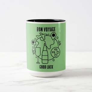 Tasse 2 Couleurs Adieu Bon Voyage