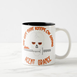 Tasse 2 Couleurs Agent Orange l'OBSCURITÉ de cadeau