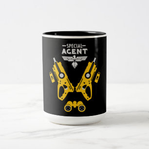 Tasse 2 Couleurs Agent spécial